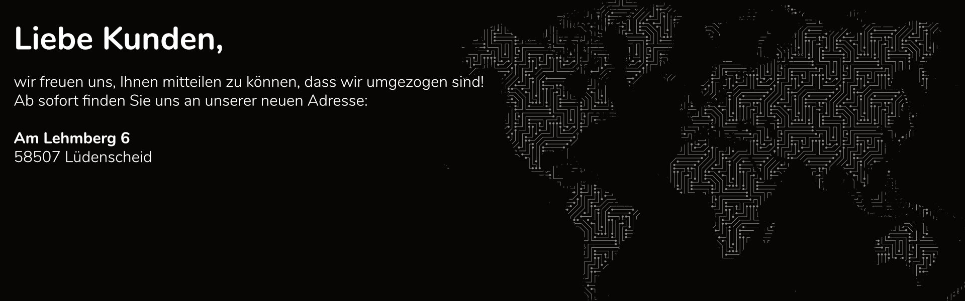 Neue Anschrift